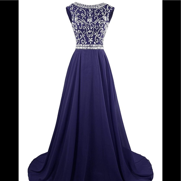 Dresses & Skirts - Navy Blue Gown Dresses & Skirts - Navy Blue Gown